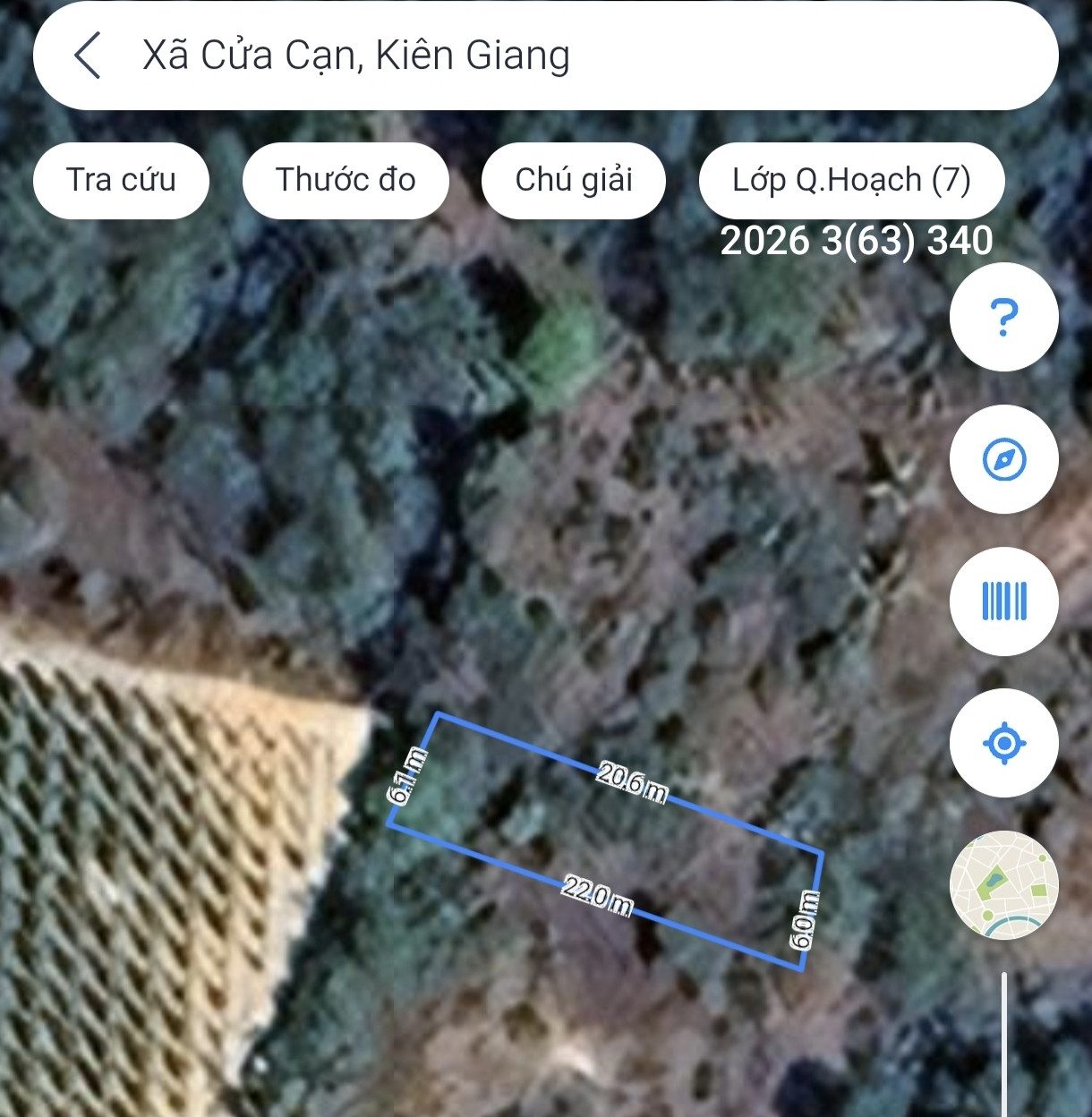 Bán đất CC 127m² ngang 6m giá hơn 550 triệu tại Đặc khu Phú Quốc