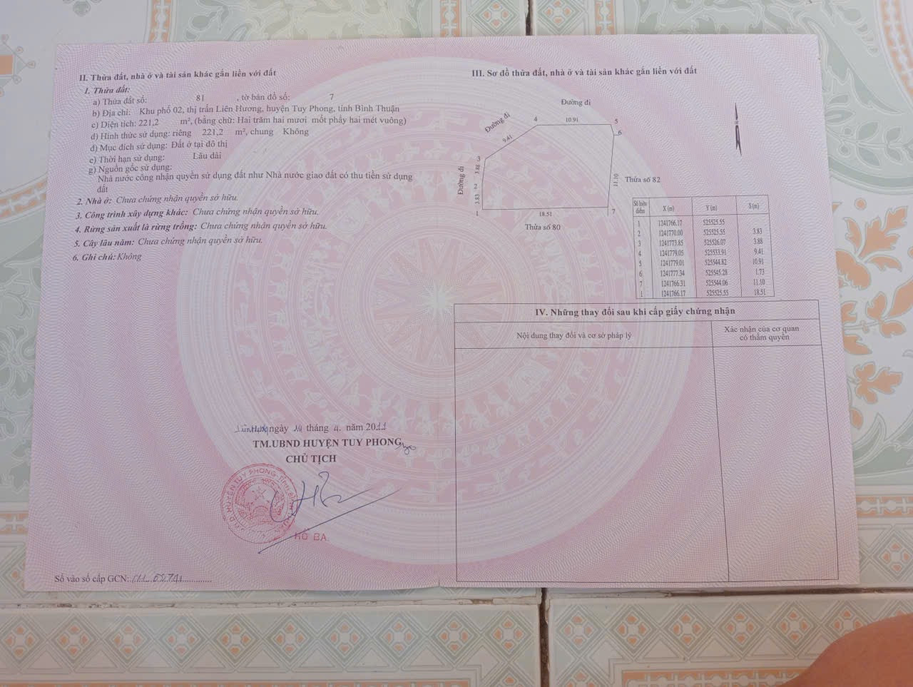Dat o thì tt nay là xã liên hương đất hai mặt tien thích hợp kinh doanh mua bán