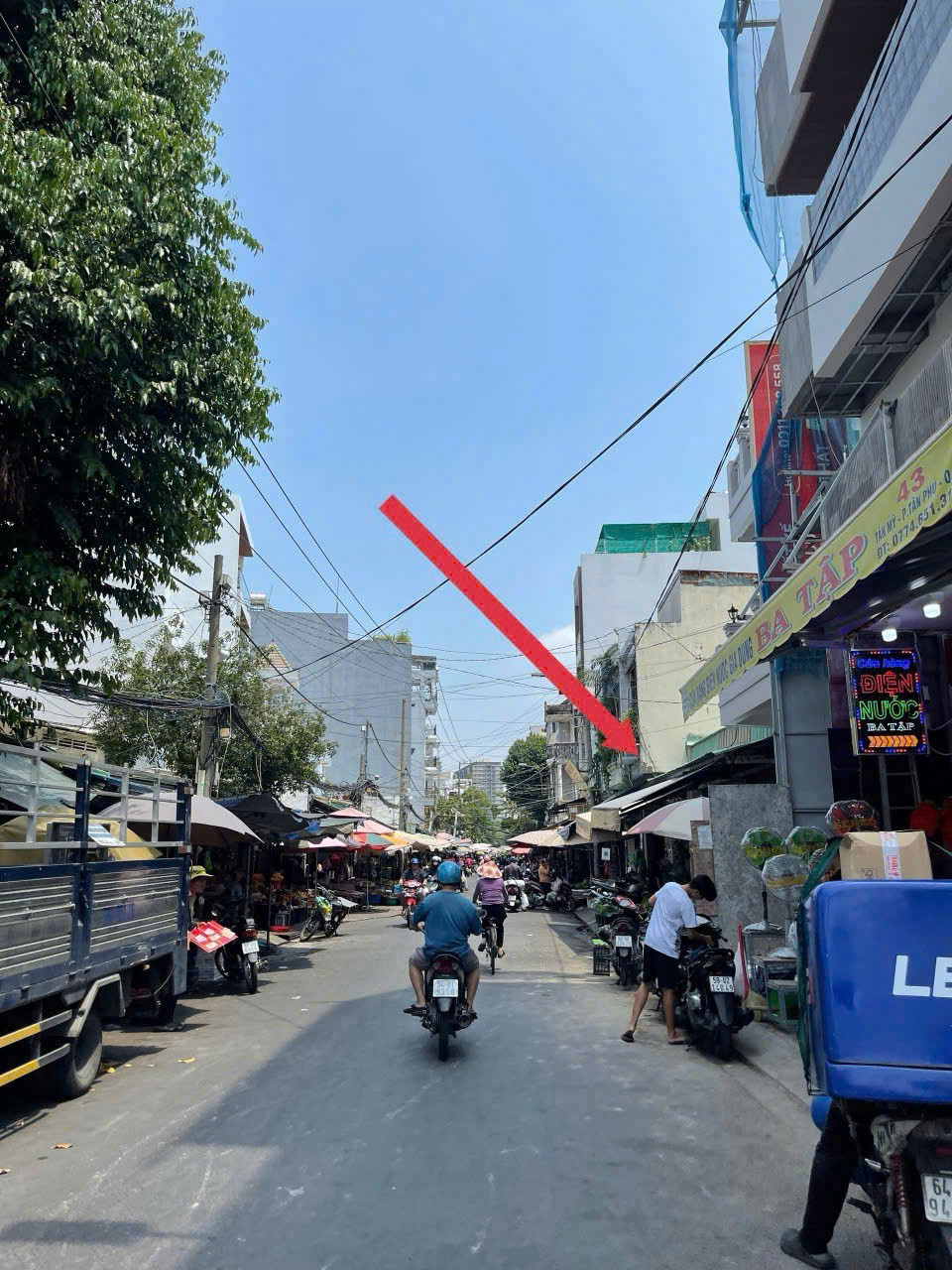 nhà 4,3x19m đường 17 Phường Tân Kiểng Q7. chợ Tân Quy
