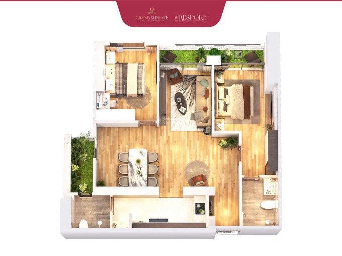Cần bán căn hộ chung cư Grand Sunlake