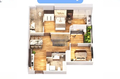Chính chủ cần bán căn góc 3 ngủ view hồ hướng ĐN, căn đẹp dự án.