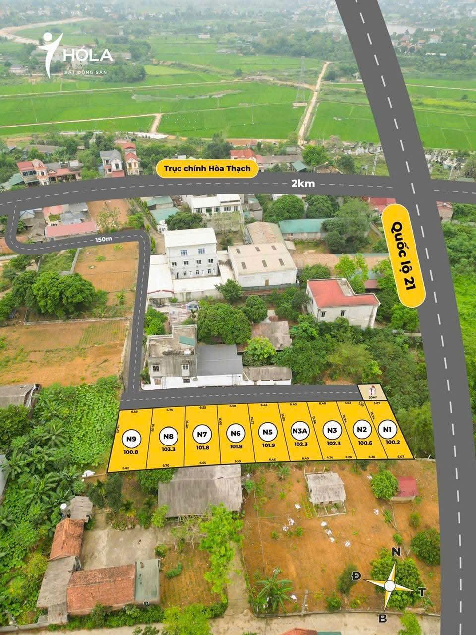 2 tỷ sở hữu ngay đất Phú Cát - Ô tô vào tận cửa - Gần trung tâm - Tiện ích xung quanh - Giá mềm