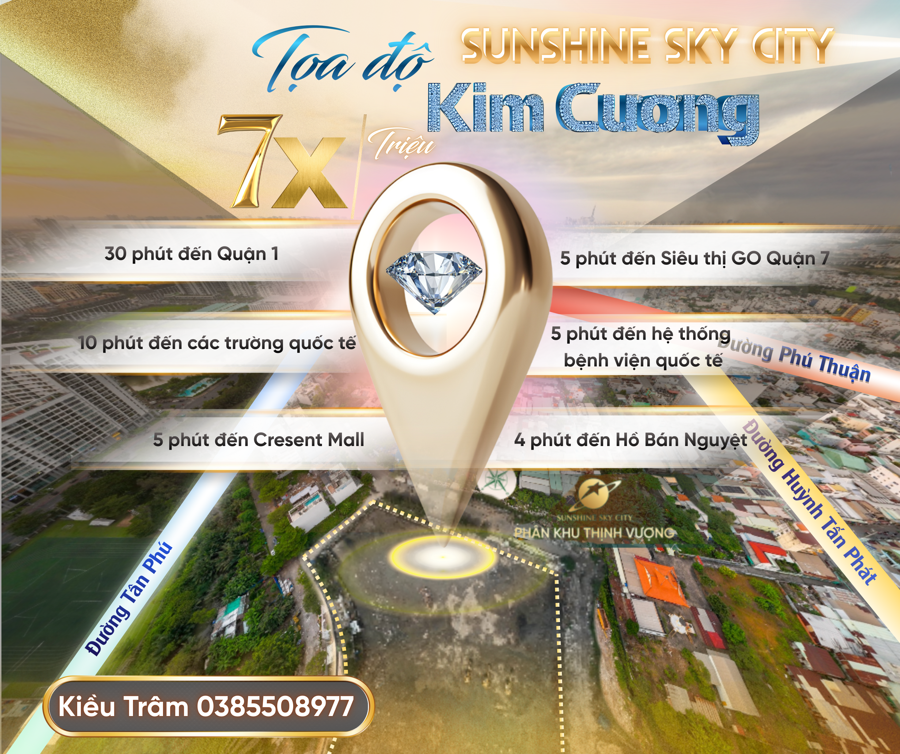 Chỉ 7X triệu/m² sở hữu căn hộ cao cấp view sông tại Q.7