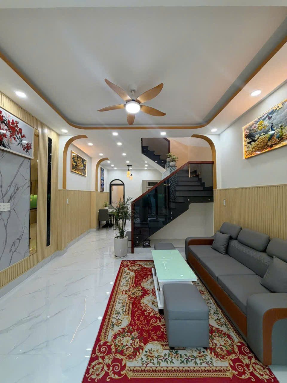 Bán nhà 52/......đường 26/3 , Bình Hưng Hòa dt 65m2 , 1 lầu , 3pn, 4wc giá 5,86 tỷ