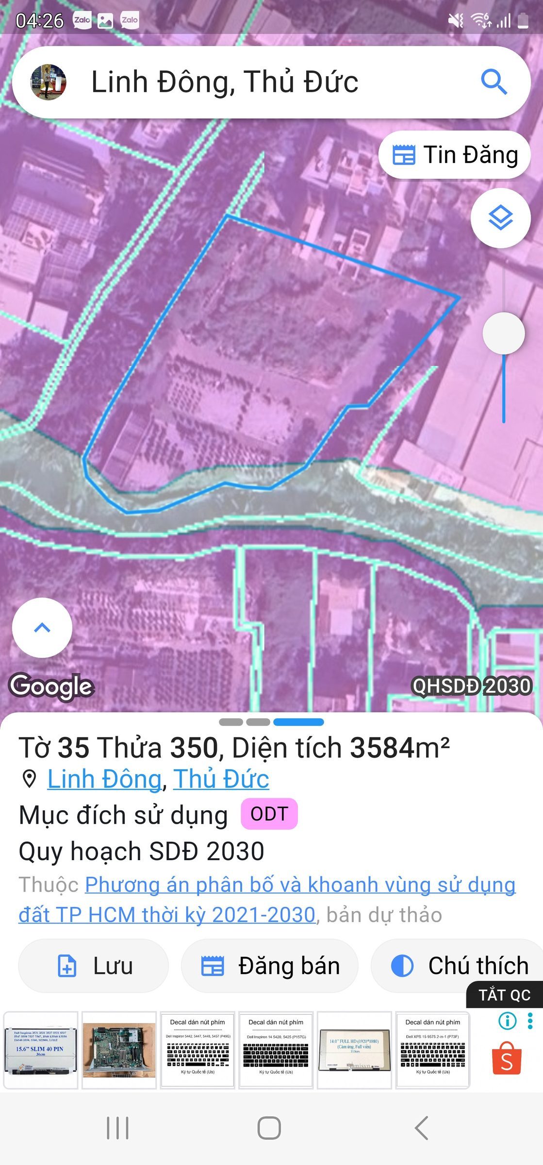 Bán đất cách đường 28, linh đông, thủ đức cạnh đường vành đai 2, đại lộ phạm văn đồng chưa tới 60m
