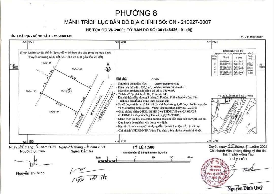🏢 BÁN ĐẤT MẶT TIỀN ĐƯỜNG 3/2 – TAM THẮNG – GẦN BÃI SAU VŨNG TÀU