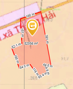 Bán  đất nông nghiệp 82000m² , tại đường 55, Xã Thắng Hải, Huyện Hàm Tân, Bình Thuận