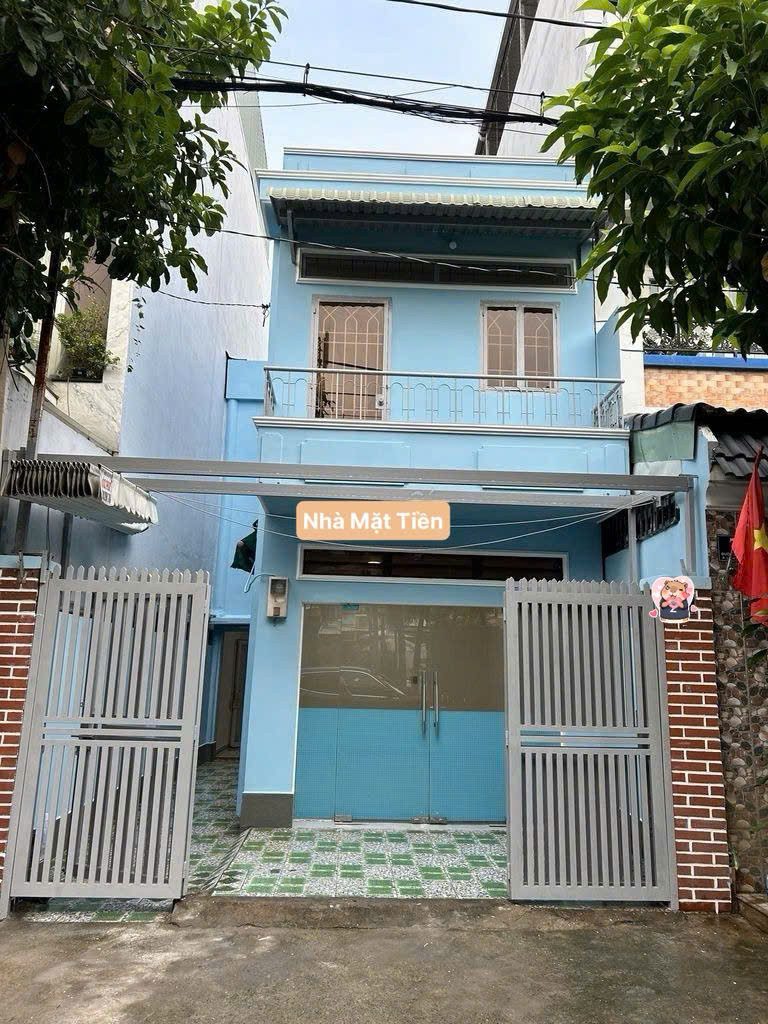 Nhà Mặt Tiền Đường khu Đường số 6 Linh Tây gần Phạm Văn Đồng 100m2 Trệt Lầu