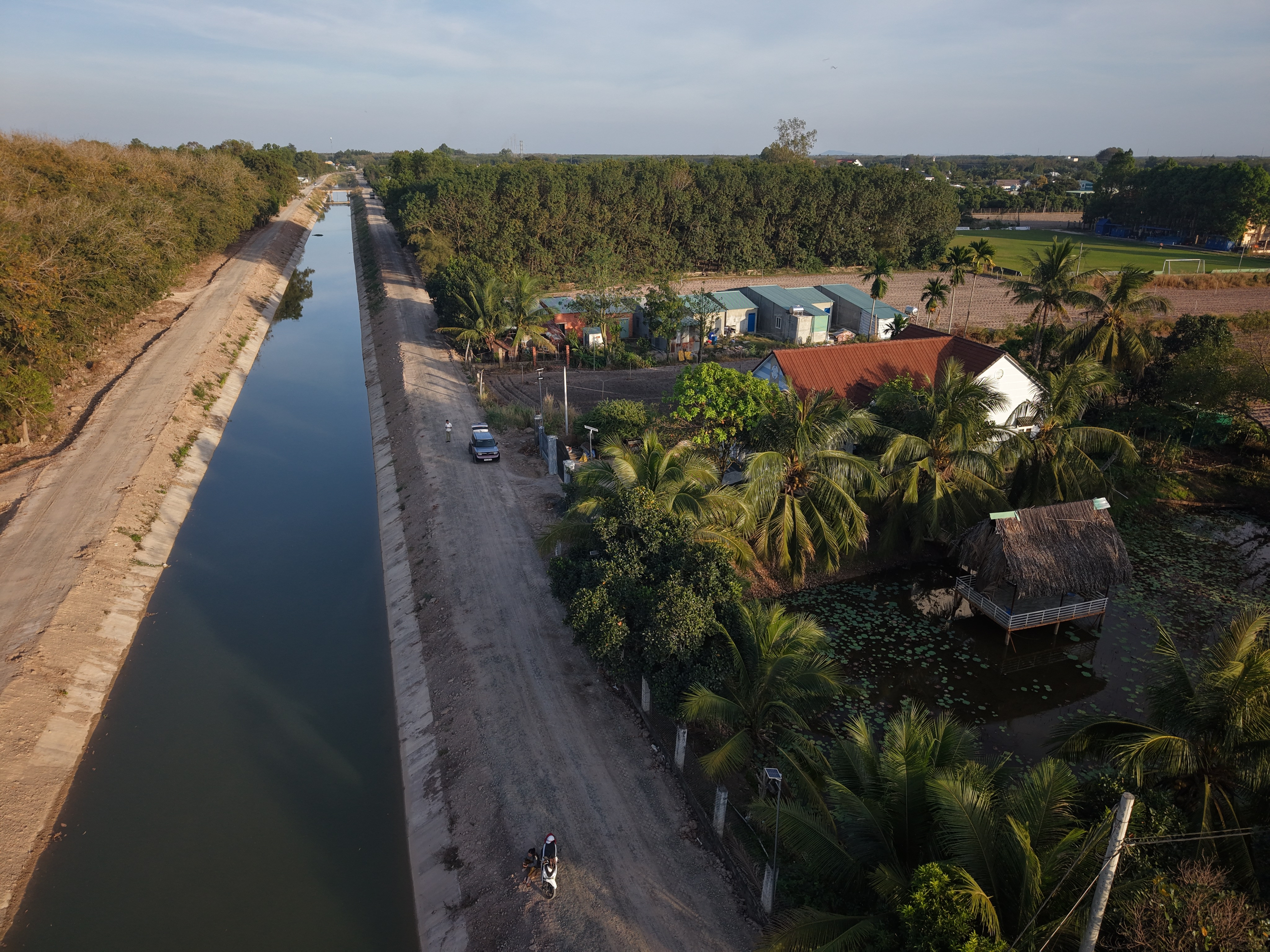 Bán nhà 413.7m² ngang 8,2m giá 2.1 tỷ Xã Tân Hội