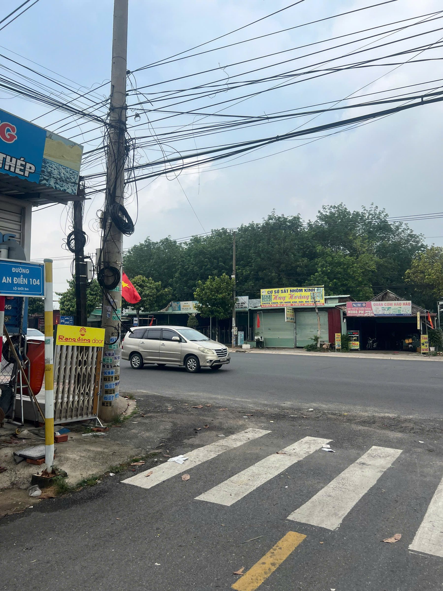 172m2 Đất An Điền , Bến Cát - Ngay Lộ 7A Đi Thông Ra Dt748 - Giá chỉ 1 tỷ 380