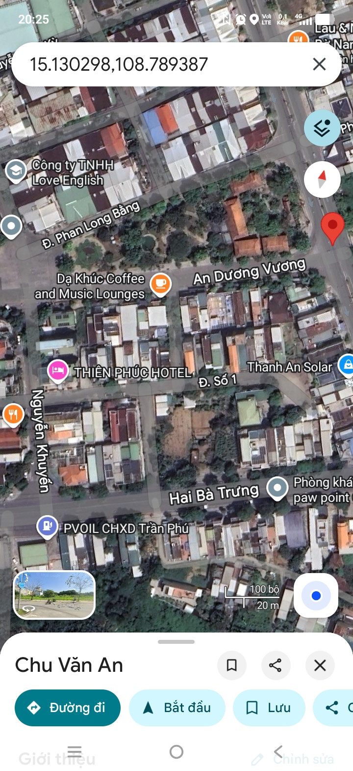 Bán Đất 100m2 Đường An Dương Vương Phường Lê Hồng Phong Thành phố Quảng Ngãi Quảng Ngãi