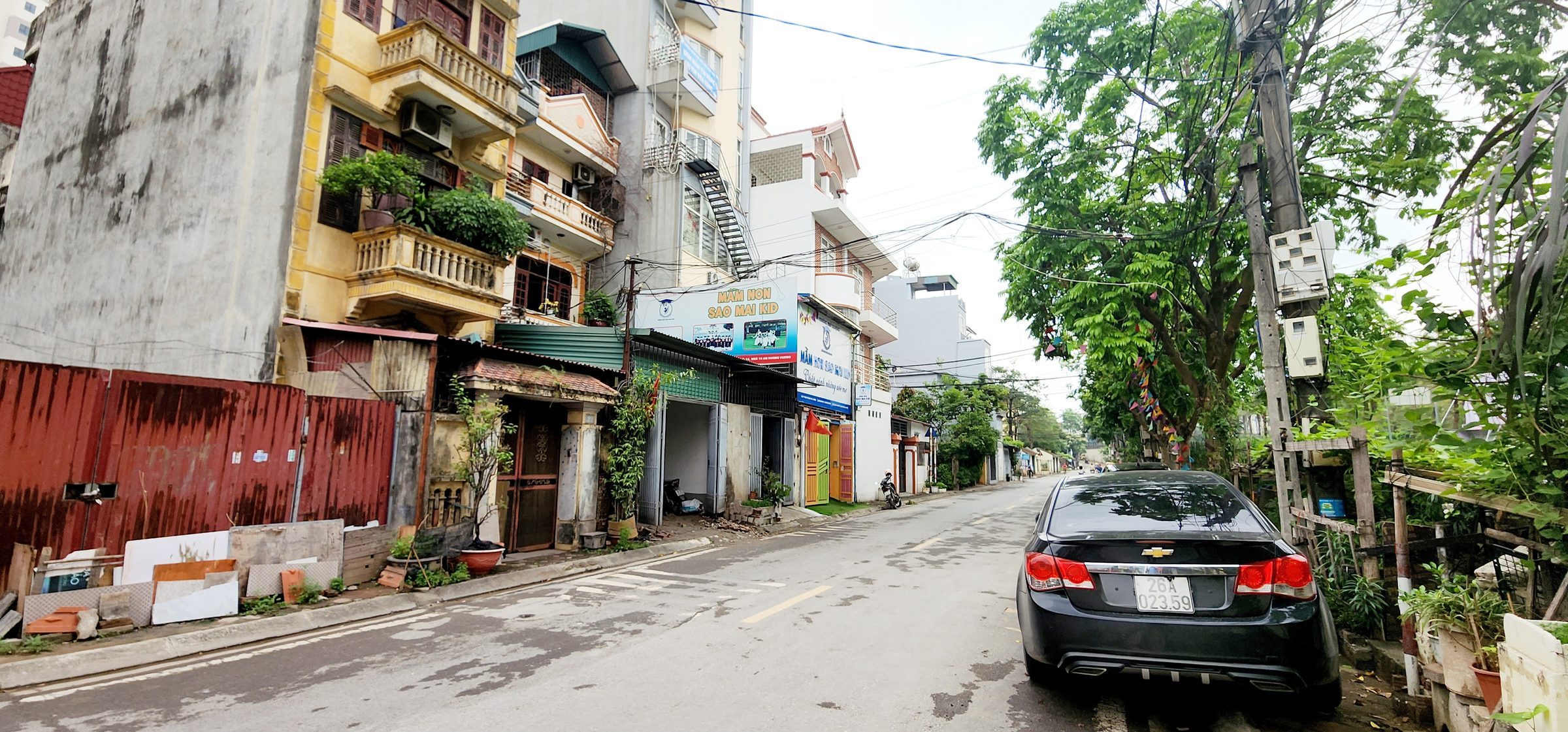 Bán nhà 85.4m² có sẵn 68m² thổ cư ngang 3.8m giá 24.95 tỷ tại Đường An Dương Vương Phường Phú Thượng