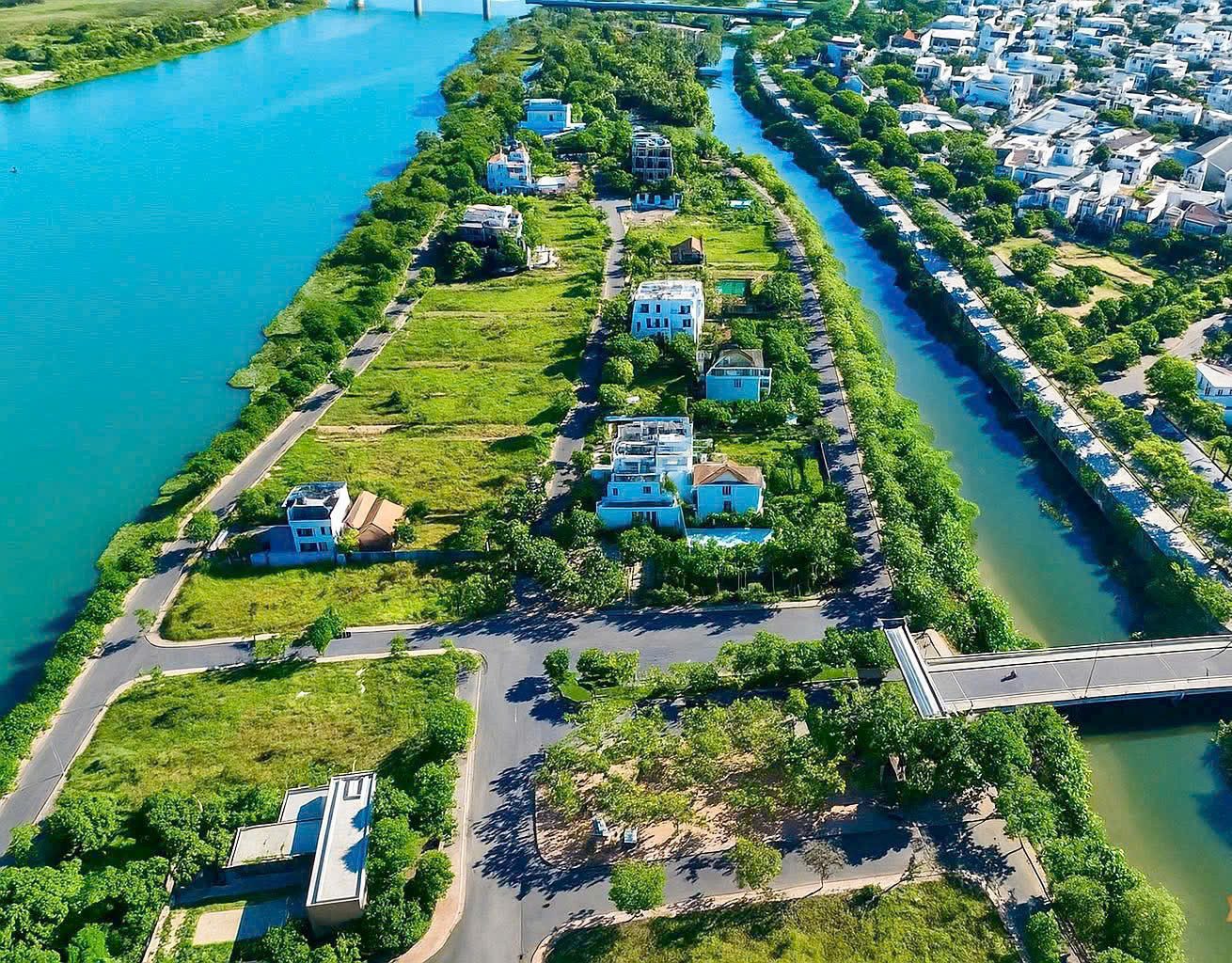 2 LÔ BIỆT THỰ ĐẢO NỔI KHUÊ TRUNG - KHU ĐÔ THỊ VIP