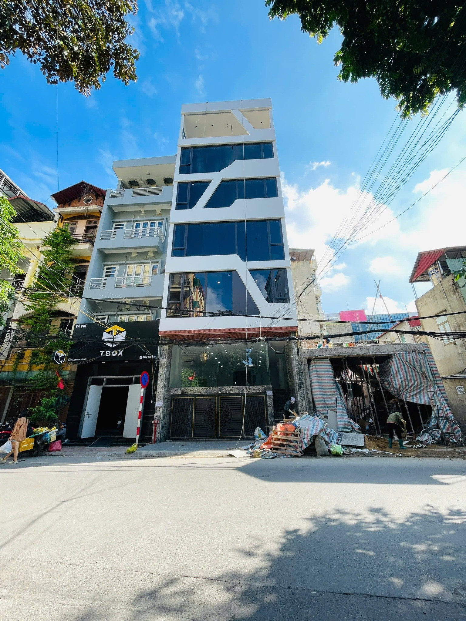 BÁN GẤP TÒA NHÀ CCMN MẶT PHỐ AN HÒA. 145M2 - 7 TẦNG. THANG MÁY. 38 CĂN HỘ CHO THUÊ.