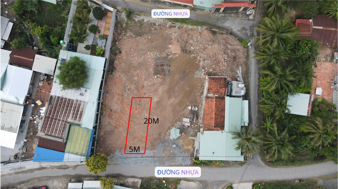 BÁN ĐẤT AN HÒA – TRẢNG BÀNG | 100M² | GIÁ 950 TRIỆU | SỔ RIÊNG FULL THỔ
