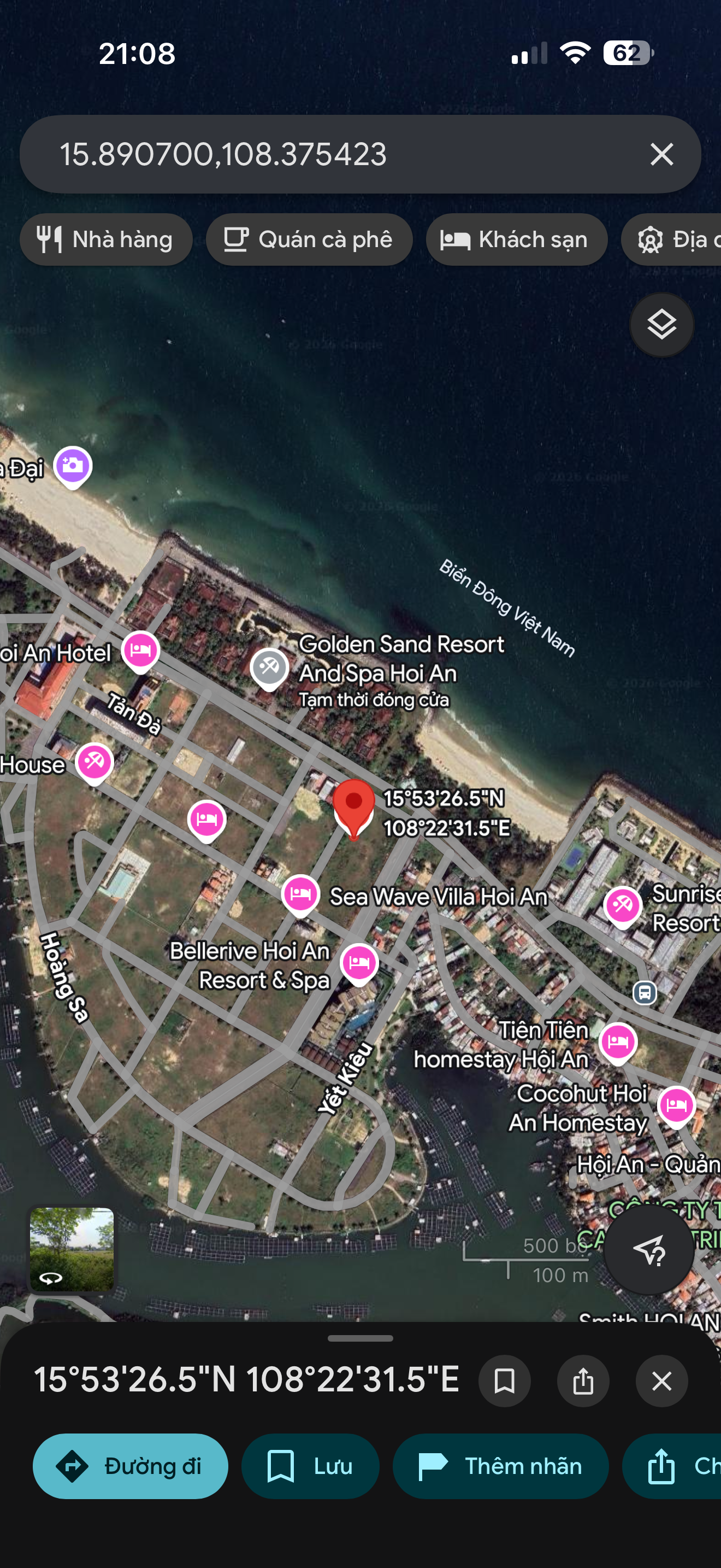 ❌ Bán đất 300m2 ngang 10m - Khối phước trạch cửa đại hội an - Giá 10.5ty