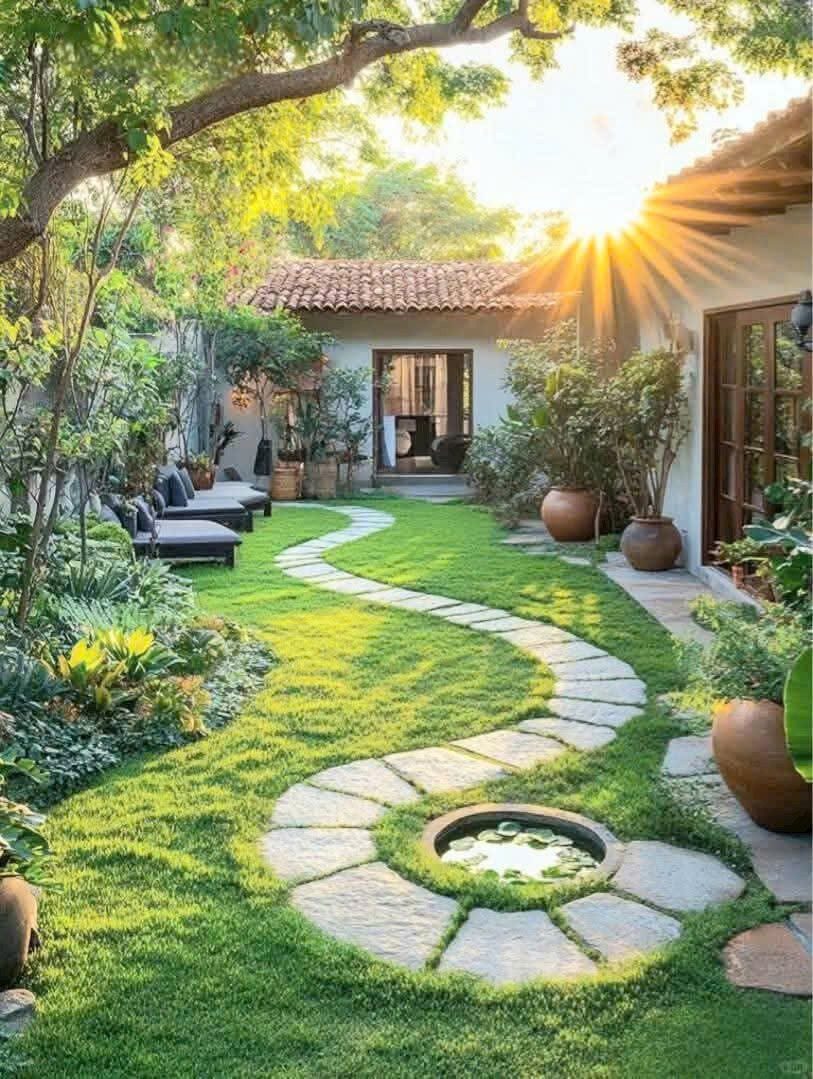 🥰NGHỆ THUẬT ĐƯA THIÊN NHIÊN VÀO TỪNG GÓC SỐNG 🥰 

Tận hưởng không gian xanh mát, nơi từng bước chân là sự kết hợp hài hòa giữa cây cỏ, hoa lá và những đường nét thiết kế tinh tế. Dù là góc café thư giãn, khoảng sân vườn xanh rì hay lối đi uốn lượn dưới 
