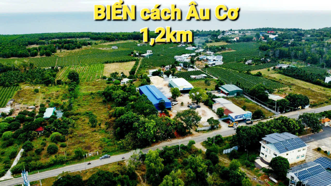 Hạ Giá Sốc-Đất MT 30m Âu Cơ-Tiến Thành-Phan Thiết-DT 4.000m2,có 100m2TC