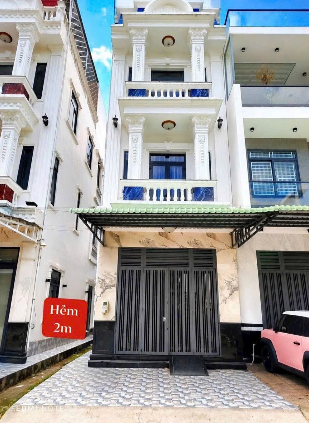 BÁN NHÀ 2 LẦU & SÂN THƯỢNG- ĐƯỜNG B12 - KDC HƯNG PHÚ - (CÓ HẺM HÔNG 2M)