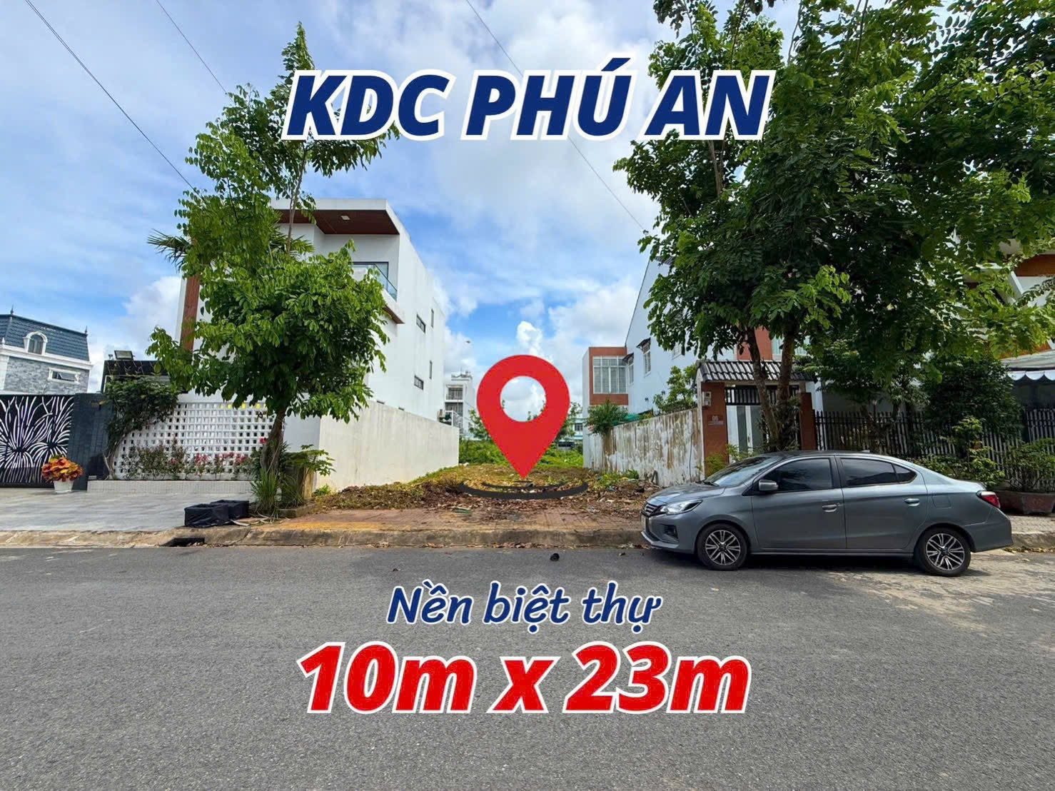 🆘🆘BÁN NHANH NỀN HIẾM BIỆT THỰ 10m x 23m ĐƯỜNG B9 KDC PHÚ AN
