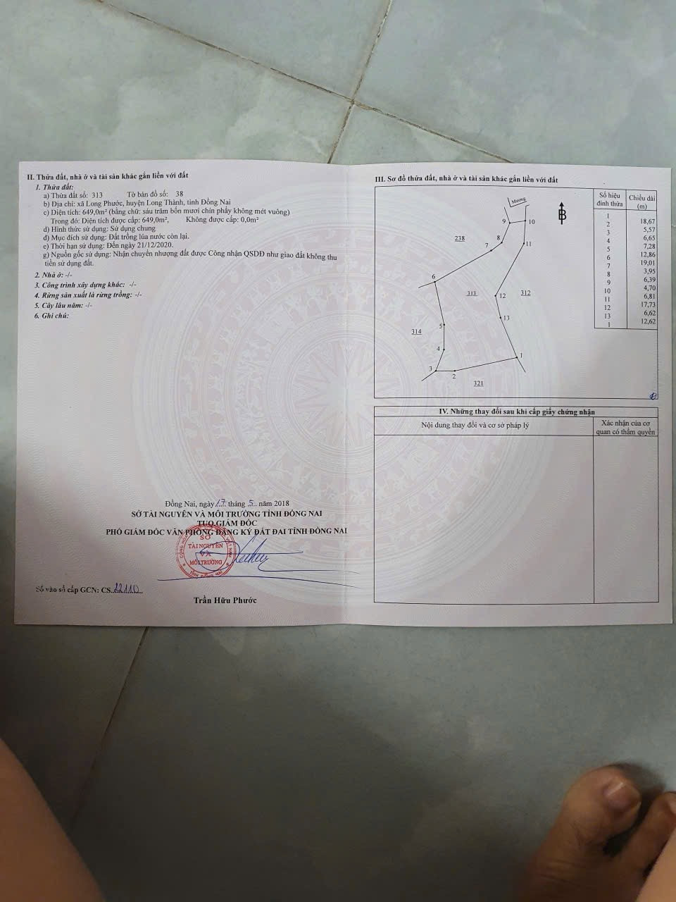 Đất sổ lúa- quy hoạch đất ở- 21000m2