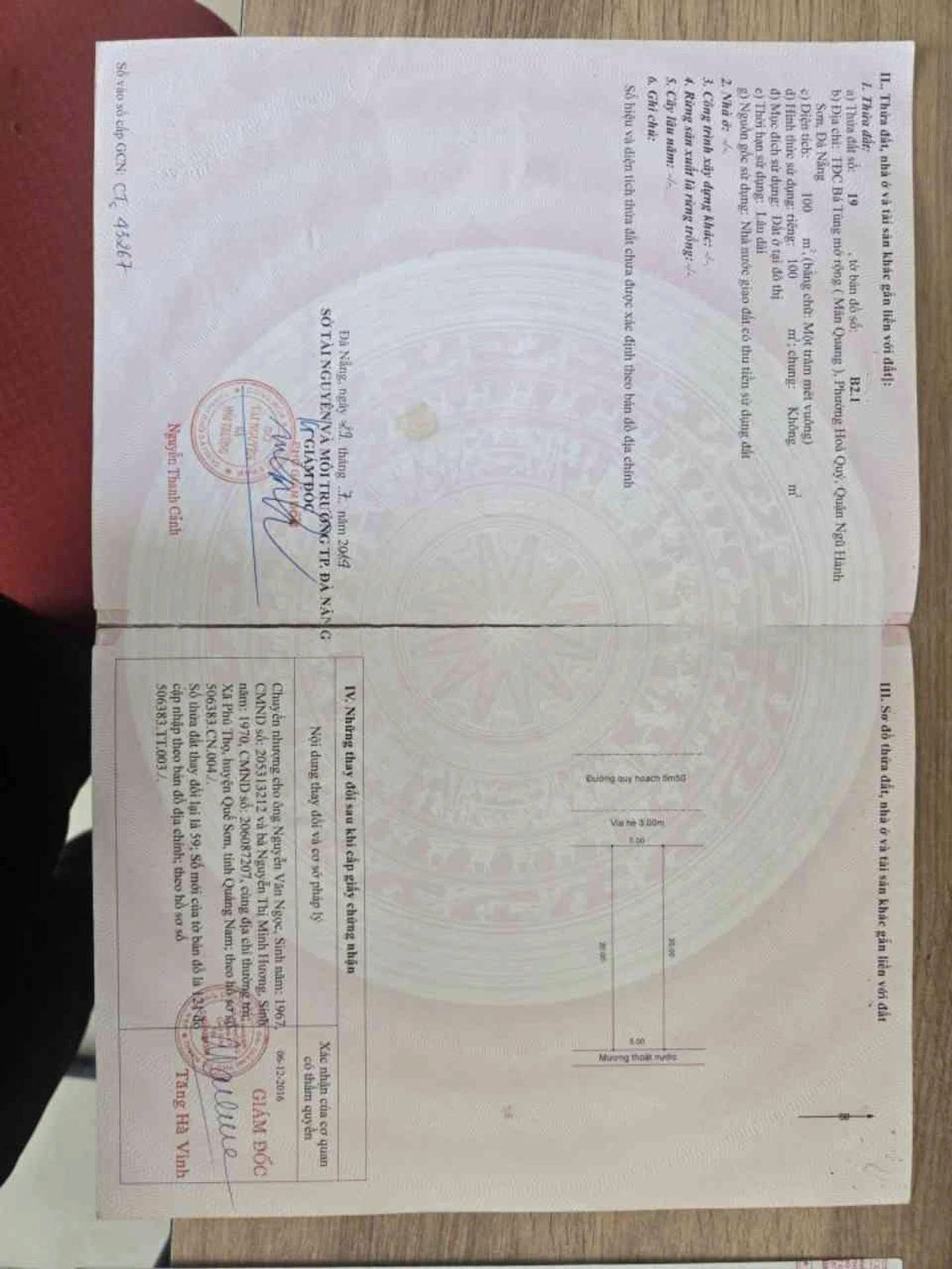 📌📌📌LÀM VIỆC TRỰC TIẾP GIÁ TỐT !!! Bán đất Ban Ban 5, Hòa Quý