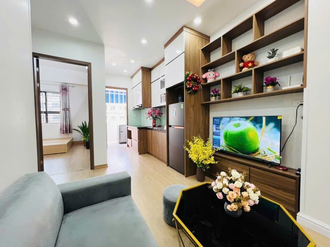 Căn hộ chung cư Đại Thanh - Tầng cao view thoáng - 50m2 - 2PN - Full nội thất - Sổ đỏ chính chủ