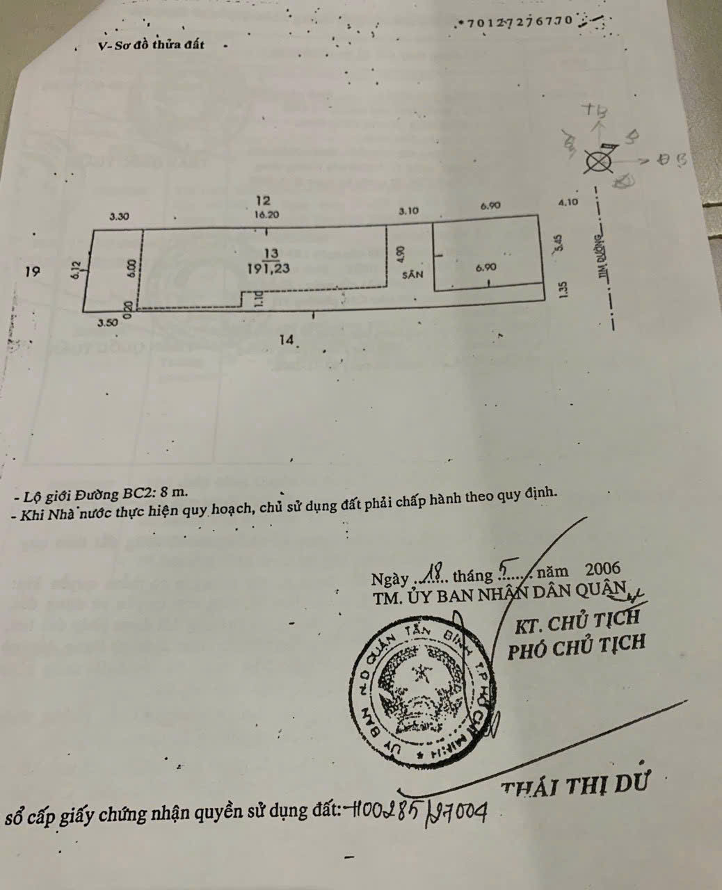 Bán nhà Mặt tiền Bàu Cát 2, Phường 14, Quận Tân Bình – Giá 36 tỷ