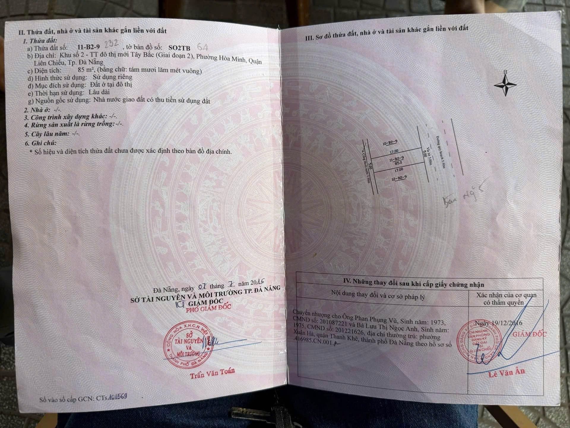 📌📌📌LÀM VIỆC TRỰC TIẾP GIÁ TỐT !!! Bán đất Bàu Năng 5, Hòa Minh