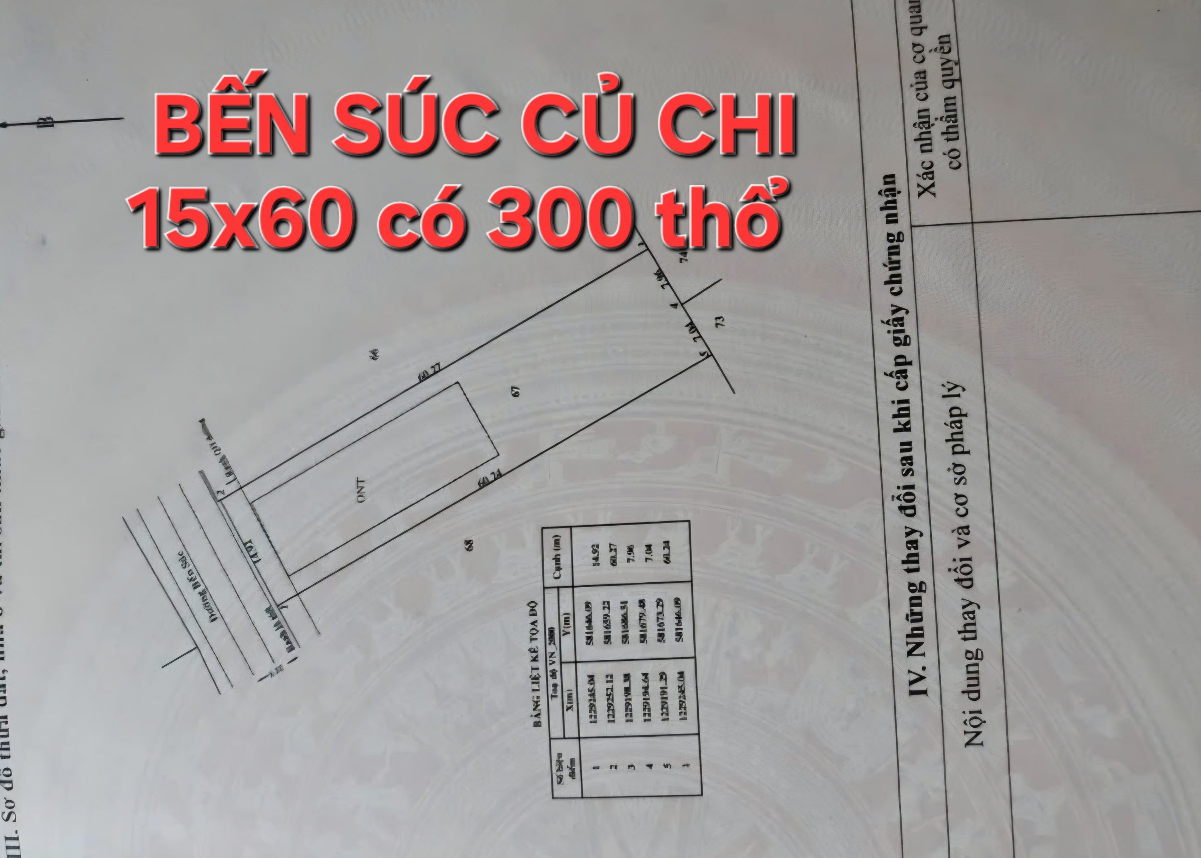 🟥Bán đất mặt tiền Bến Súc Củ Chi gần 1000m² có sẵn 300m² thổ cư ngang 15x60m giá 8.5 tỷ
