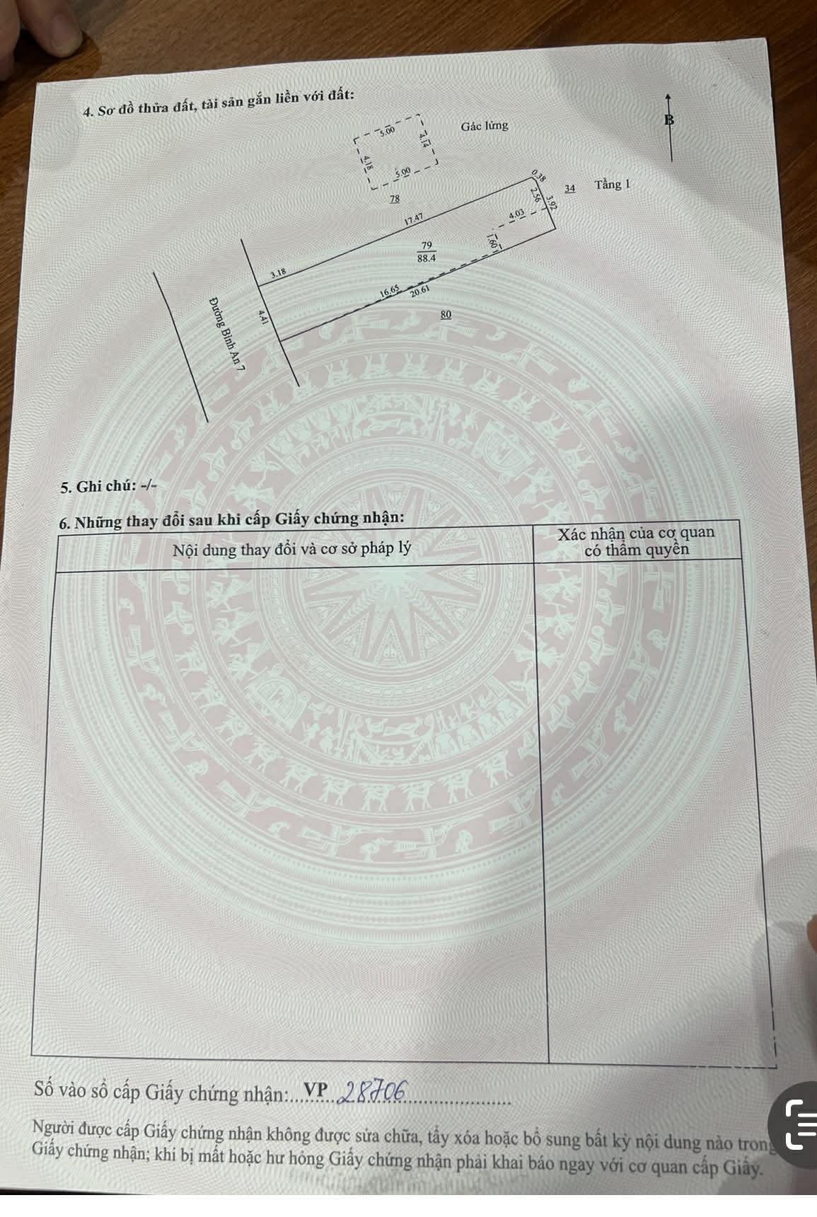 Bán nhanh lô đất mặt tiền Bình An 7 - Hòa Cường- Đà Nẵng