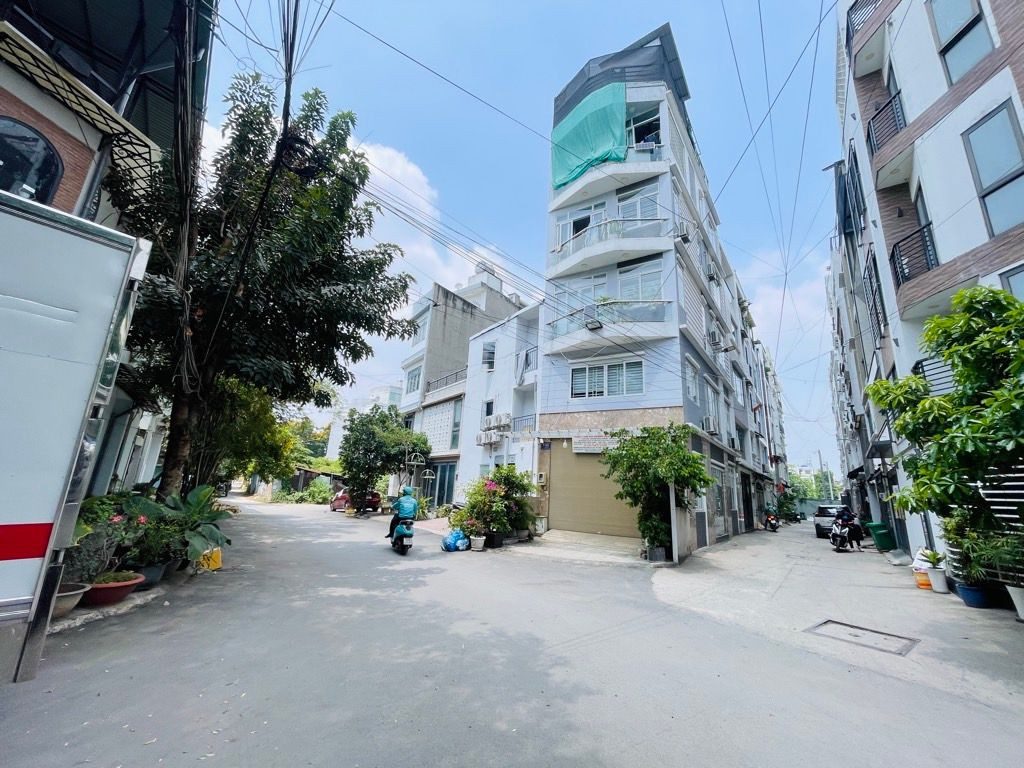 Bán nhà đặng thùy trăm, 5 tầng, sổ hồng riêng
