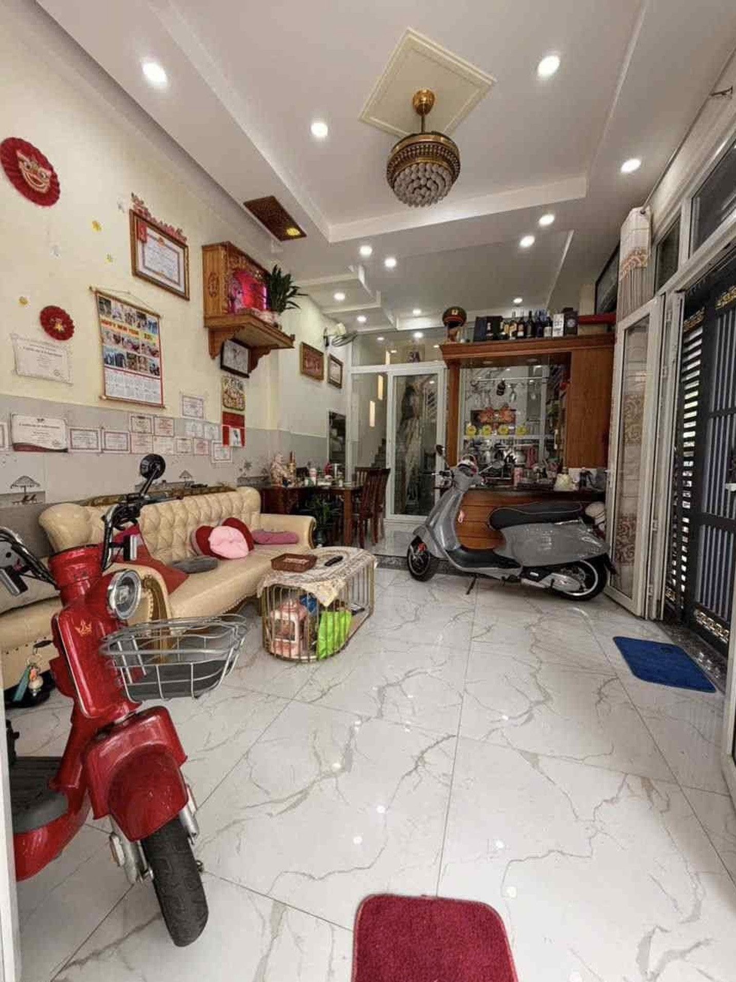 Nhà Lô Góc 2 Mặt Tiền - Khu Bình Phú - 4 Tầng Nhà đẹp dọn vào ở ngay - DT 56m2 - Nhỉnh 7 Tỏi.