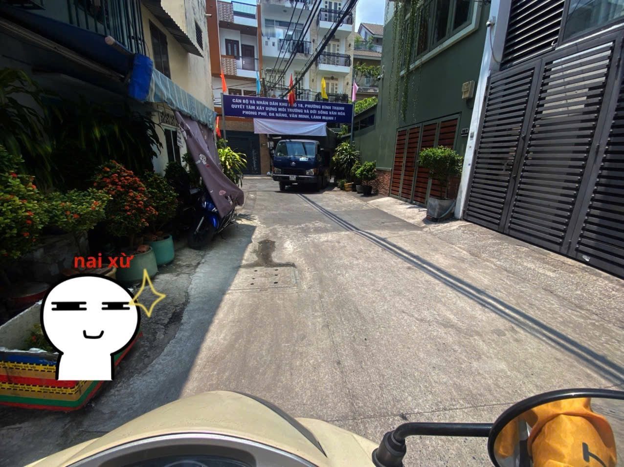 BÙI ĐÌNH TUÝ-XE HƠI NGỦ NHÀ, HẺM 6M, NGANG 4.8, 4 TẦNG KIÊN CỐ, GIÁ HƠN 14 ChÚT XÍU