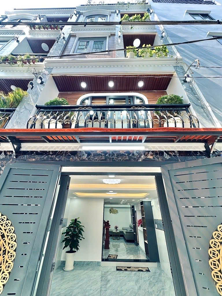 Chỉ 6.7 Tỷ Hẻm ô tô đổ cổng Bùi Quang Là – thông Phan Huy Ích - Full nội thất xịn - Sổ nở hậu
