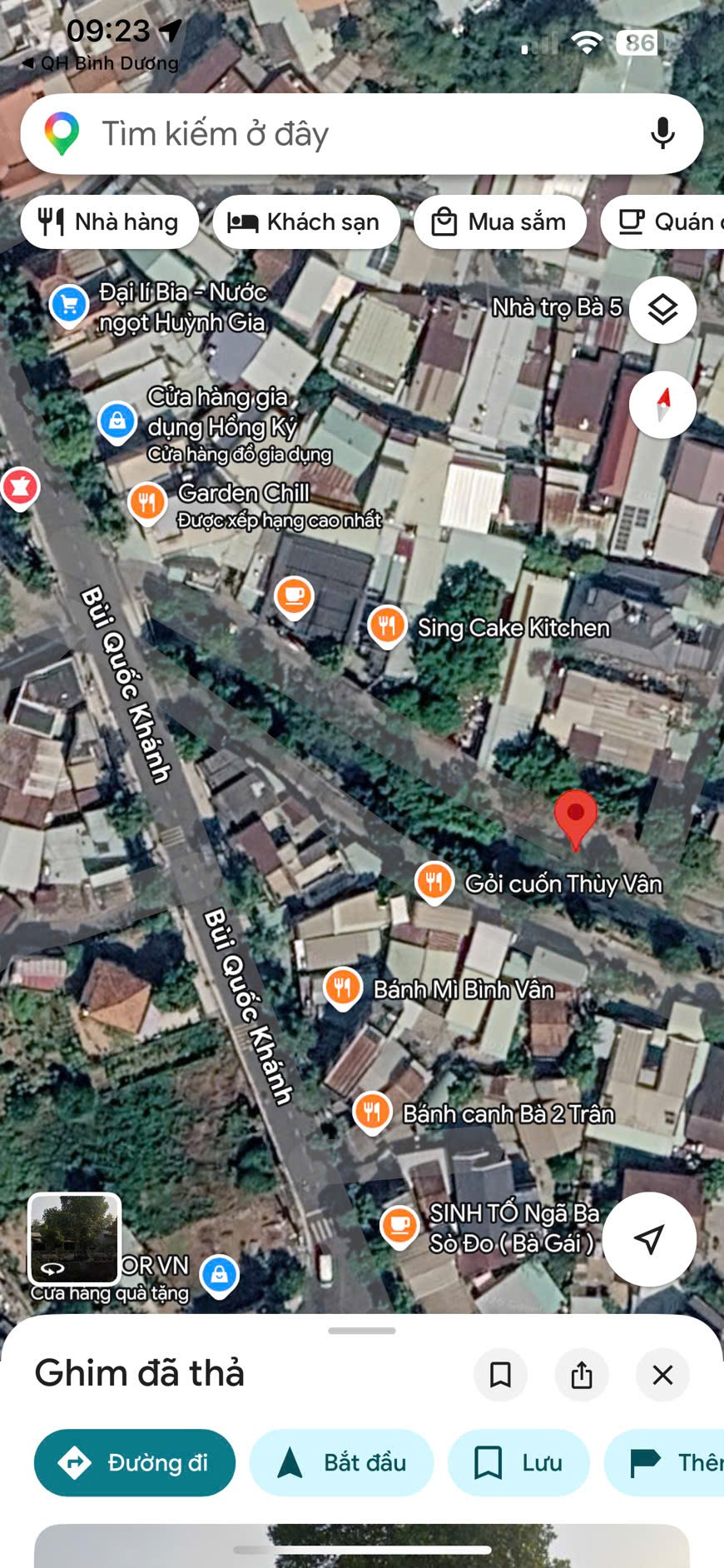 Đất xây biệt thự đẹp Mt bờ kè Chánh Nghĩa sát Bùi Quốc Khánh (phường Thủ Dầu Một-TP.HCM) đường oto né nhau Dt 738m2 phù hợp xây biệt thự,nhà vườn,nhà nghỉ,kinh doanh...