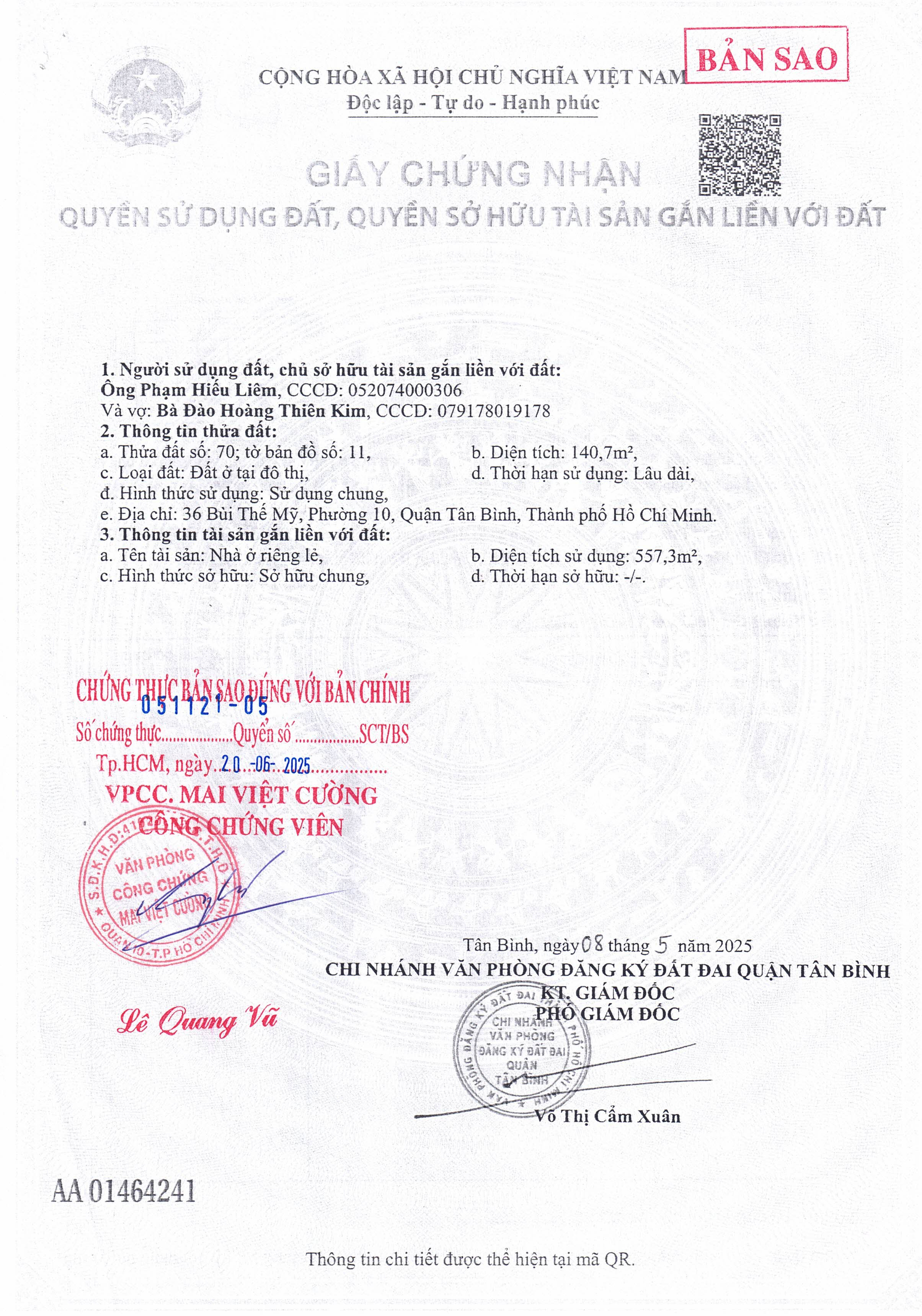 Bán CHDV Dòng Tiền Mặt tiền Bùi Thế Mỹ, P.10, Q. Tân Bình – Giá 22,7 tỷ