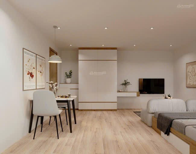 Cho Thuê Căn Hộ Tầng 3 Phố Cát Linh/ 55M² 2 Ngủ - Full Nội Thất -Giá Thuê 12tr