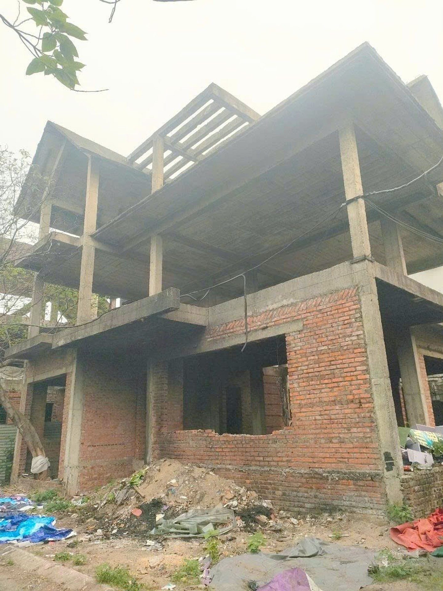 🎯🌏💖 Biệt thự xây thô 48 tỷ, KĐT Cầu Bươu ,300m2 x 4 tầng, MT 25m, đối diện công viên, mặt tiền 8m, gận bệnh viện quân y 103.