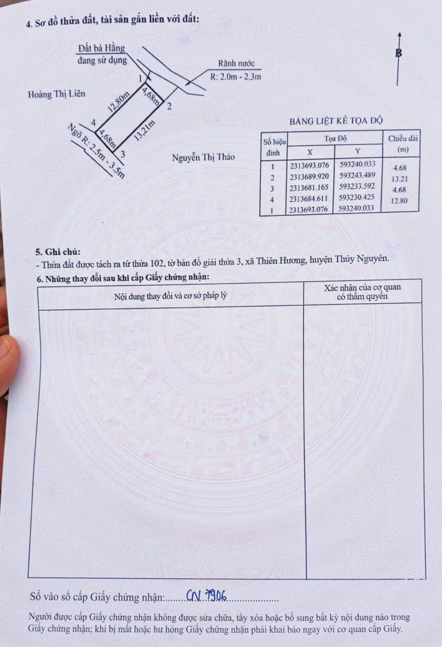 Bán 60 m Thiên Hương thôn 3 ngay gần các khu công nghiệp và tt Hc. L/h:076.231.9990 e Thúy