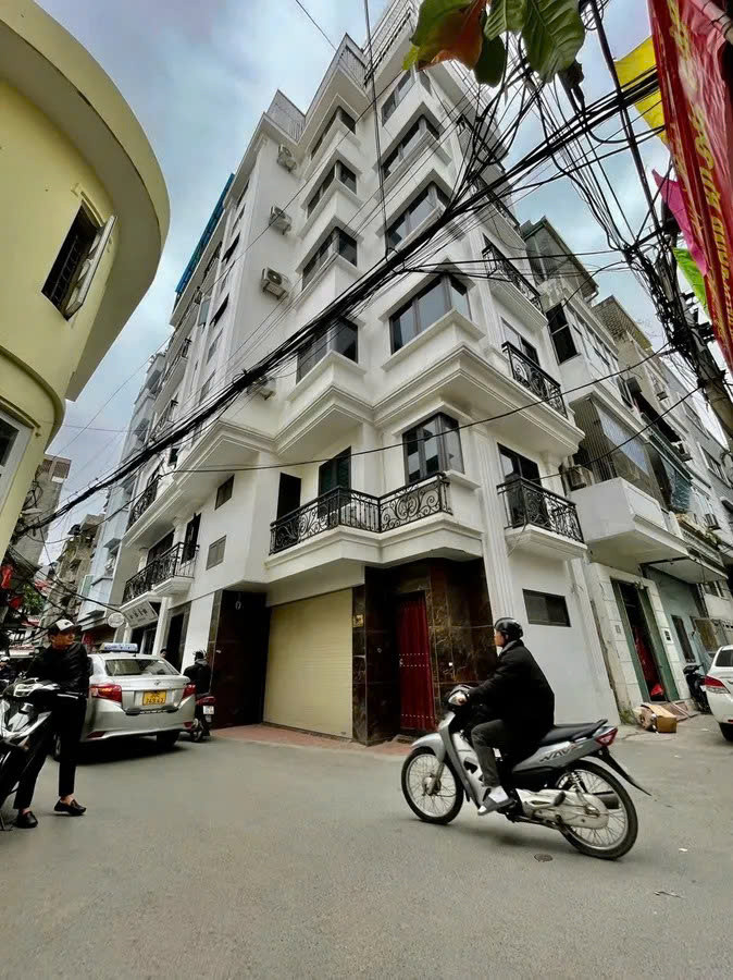 🏢 CẦU GIẤY – LÔ GÓC – Ô TÔ TRÁNH – VĂN PHÒNG + Ở + CHO THUÊ – 7 TẦNG THANG MÁY XỊN