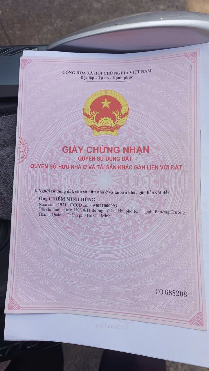 Bán gấp CHDV phường Tân Phú, Hồ Chí Minh
