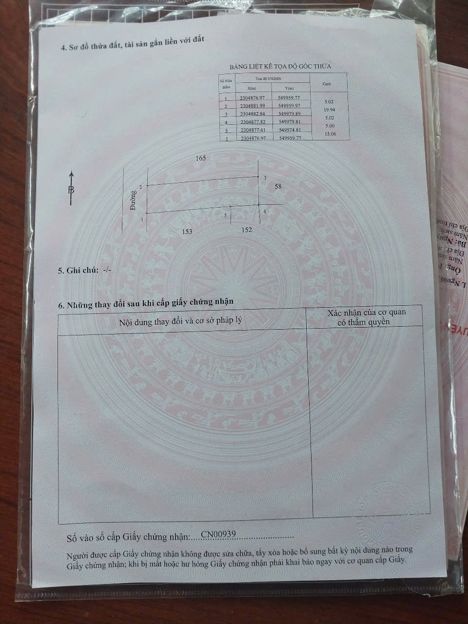 Bán đất 100m² ngang 5m giá 2.6 tỷ Xã Khoái Châu