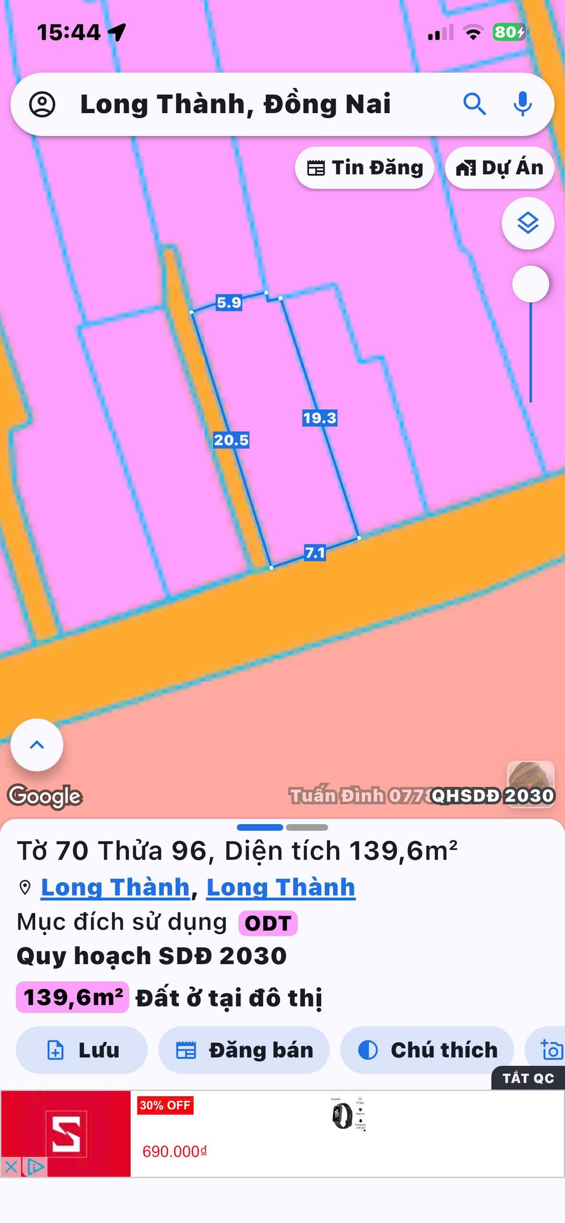 LONG THÀNH CẠNH NHÀ THỜ LONG THÀNH CẦN BÁN
