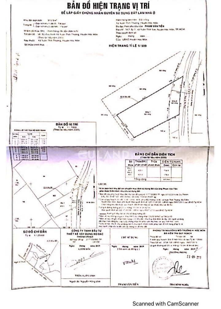 Bán đất 916m² 28 tỷ tại Xã Xuân Thới Thượng Huyện Hóc Môn