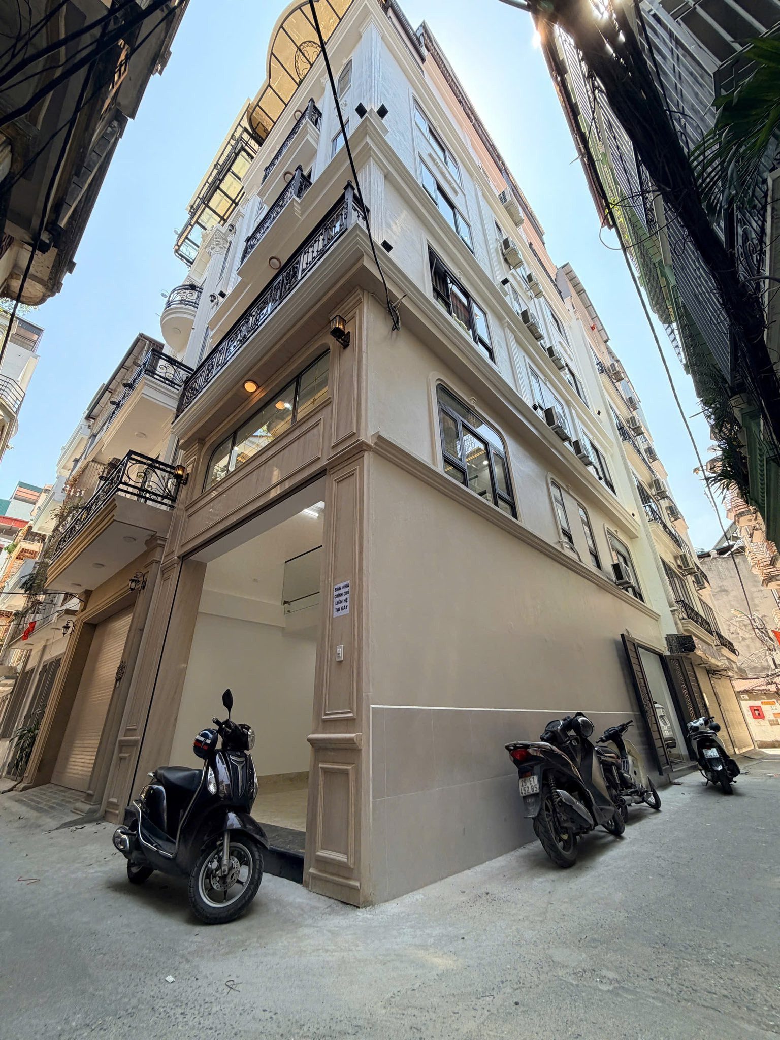 BÁN NHÀ ĐƯỜNG TÔ VĨNH DIỆN. 62M2 - 7 TẦNG. THANG MÁY. LÔ GÓC.