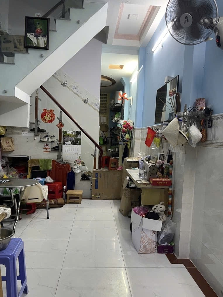 Cư Xá Phú Lâm A - Nhà 2 mặt tiền xe hơi thông tứ tung - 4 tầng 4 pn - chủ tặng nội thất