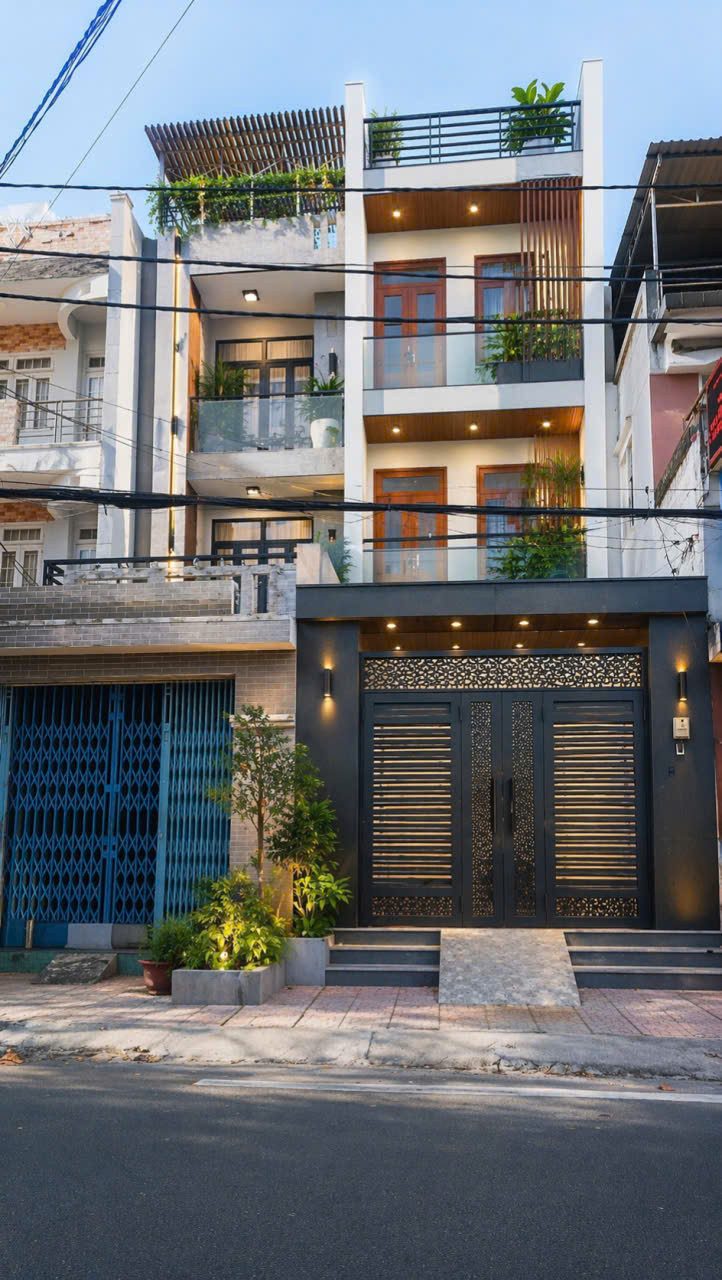 Bán nhà 5 tầng 80m² ngang 4m giá 13,9 tỷ Phường Phú Lâm cư xá phú lâm A