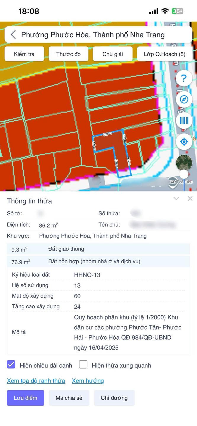 PHO34 Bán nhà 3 tầng mặt tiền đường Cửu Long cách biển 3p đi xe trung tâm Nha Trang