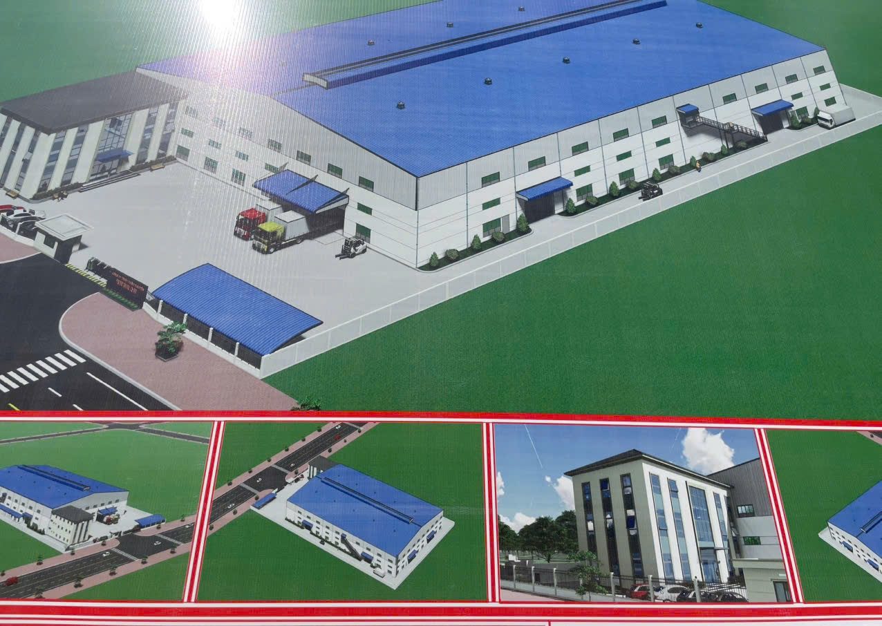 CHO THUÊ XƯỞNG MỚI XÂY DT 9900m2  TRONG KCN BÌNH PHƯỚC